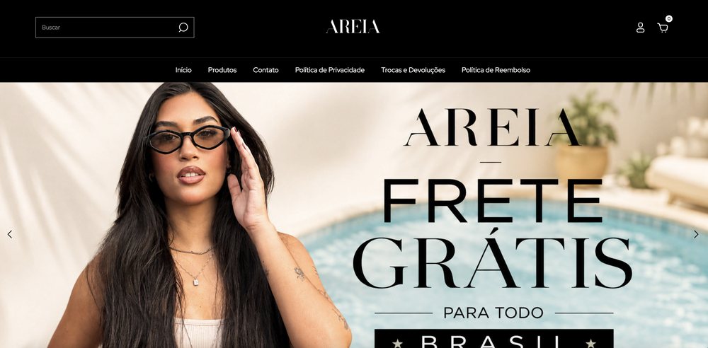 Home do site Areia
